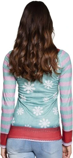 3D Shirt Foute Kersttrui Dames -Halloween-Kostuums 3d shirt foute kersttrui dames 2