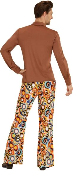 70s Shirt Bruin -Halloween-Kostuums 70s shirt bruin 2