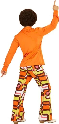 70s Shirt Oranje -Halloween-Kostuums 70s shirt oranje 5