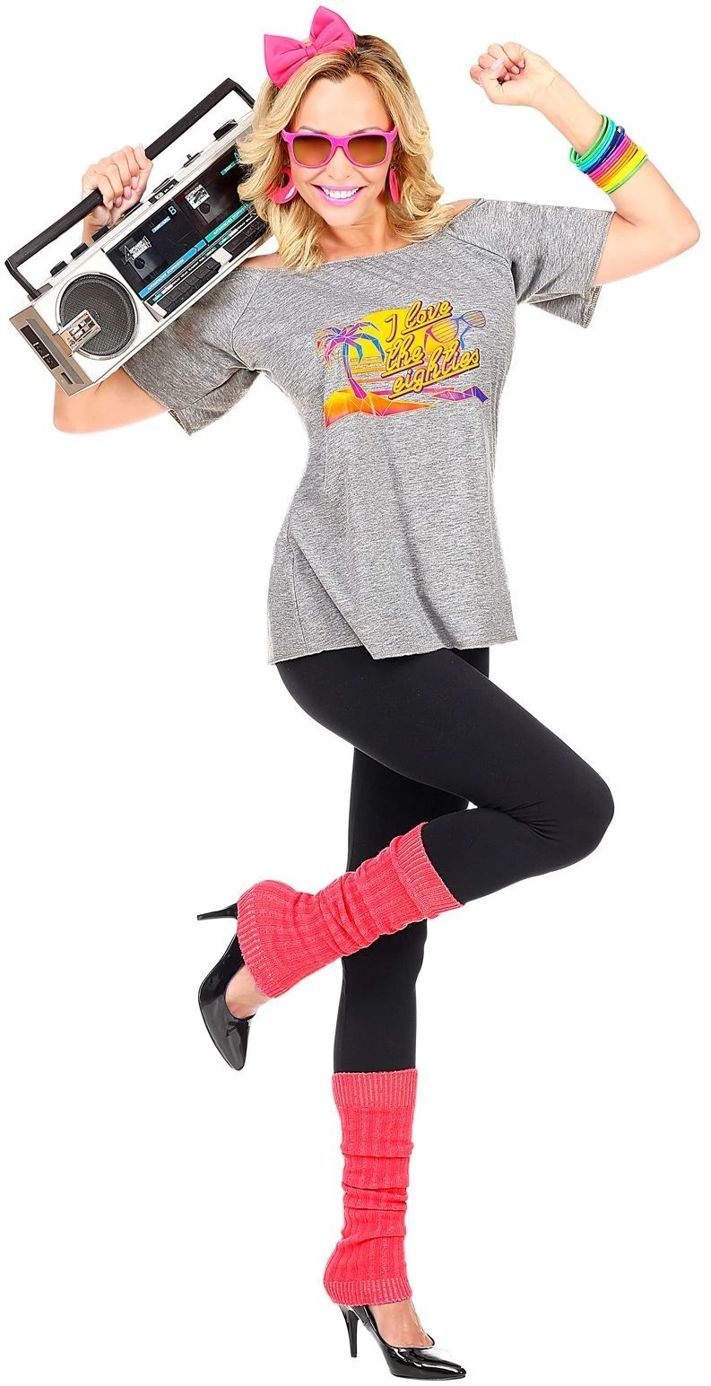 80s Beach Girl Shirt 4 80s Beach Girl Shirt - Afbeelding 2