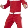 80s Mannen Tracksuit Rood -Halloween-Kostuums 80s mannen tracksuit rood 0