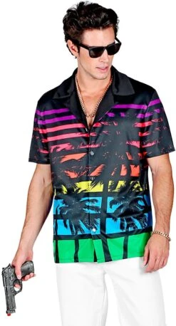 80s Miami Blouse Heren
