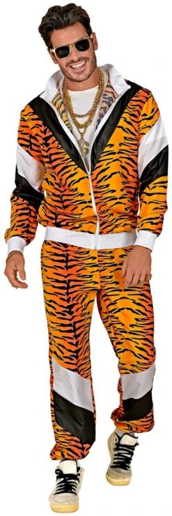 80s Tijger Trainingspak Volwassenen -Halloween-Kostuums 80s tijger trainingspak volwassenen 5