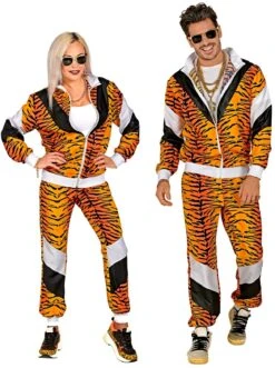 80s Tijger Trainingspak Volwassenen -Halloween-Kostuums 80s tijger trainingspak volwassenen 7