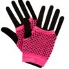 80s Visnet Handschoenen Roze -Halloween-Kostuums 80s visnet handschoenen roze 0