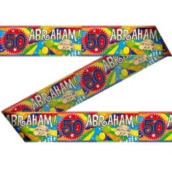 Afzetlint 50 Jaar Abraham