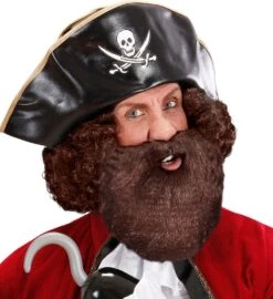 Baard Met Snor Bruin -Halloween-Kostuums baard met snor bruin 4