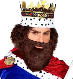 Baard Met Snor Bruin -Halloween-Kostuums baard met snor bruin 5