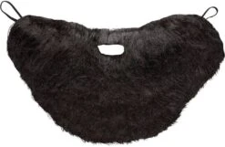 Baard Met Snor Zwart