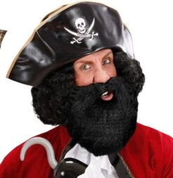 Baard Met Snor Zwart -Halloween-Kostuums baard met snor zwart 4