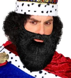Baard Met Snor Zwart -Halloween-Kostuums baard met snor zwart 5