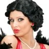 Betty Boop Pruik Zwart -Halloween-Kostuums betty boop pruik zwart 0