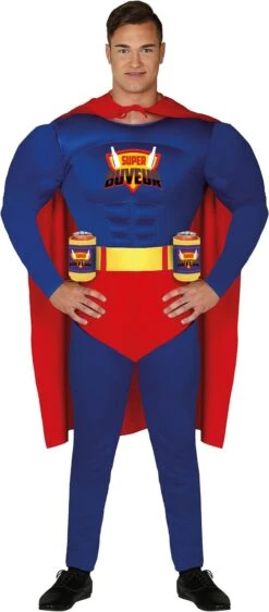 Bier Superheld Outfit Heren