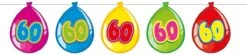 Birthday 60 Jaar Ballonnen Slinger 10 Meter