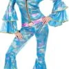Blauw Disco-outfit Dames -Halloween-Kostuums blauw disco outfit dames 0