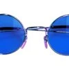 Blauwe 70s Bril -Halloween-Kostuums blauwe 70s bril 0