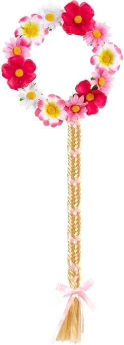 Bloemetjes Hoofdband Met Staartje