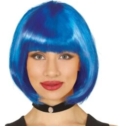 Bobline Pruik Donkerblauw