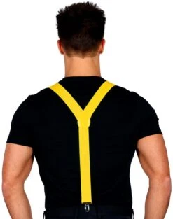 Bretels Geel -Halloween-Kostuums bretels geel 3