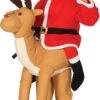 Carry Me Kerstman Met Rendier -Halloween-Kostuums carry me kerstman met rendier 0