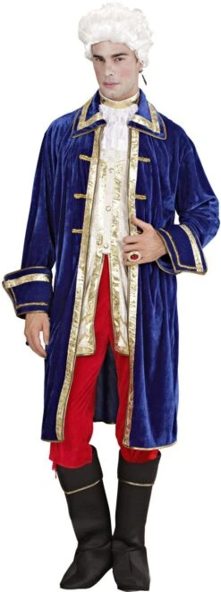 Casanova Kostuum Blauw -Halloween-Kostuums casanova kostuum blauw 1