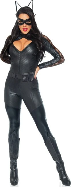 Catwoman Pak Carnaval -Halloween-Kostuums catwoman pak carnaval 3