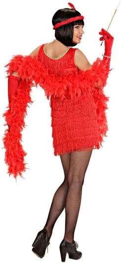 Charleston Jurk Rood -Halloween-Kostuums charleston jurk rood 2