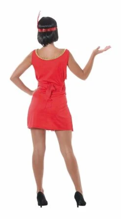 Charleston Jurkje Rood -Halloween-Kostuums charleston jurkje rood 1