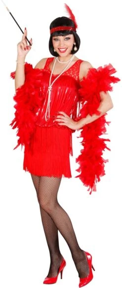 Charleston Kleding Rood