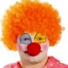 Clownspruik Oranje -Halloween-Kostuums clownspruik oranje 0