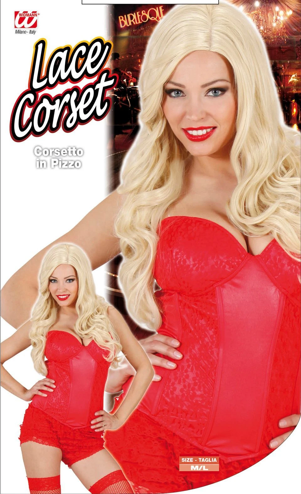 Corset Rood 5 Corset Rood - Afbeelding 3