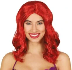 De Kleine Zeemeermin Pruik