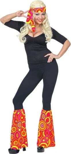 Disco Bandana En Beenwarmers Oranje