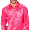 Disco Blouse Roze -Halloween-Kostuums disco blouse roze 0