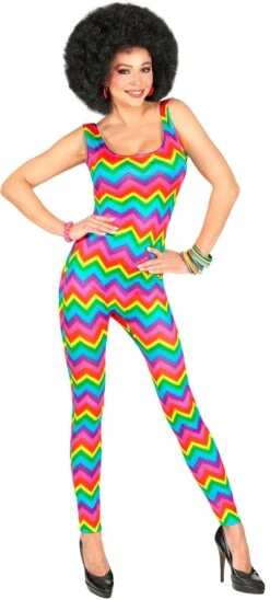 Disco Jumpsuit Regenboog
