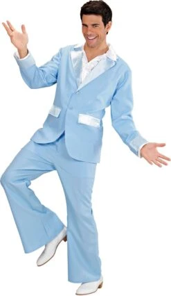 Disco Outfit Blauw -Halloween-Kostuums disco outfit blauw 1