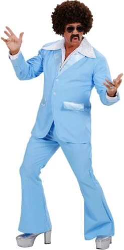 Disco Outfit Blauw -Halloween-Kostuums disco outfit blauw 3