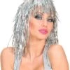 Disco Pruik Zilver -Halloween-Kostuums disco pruik zilver 0