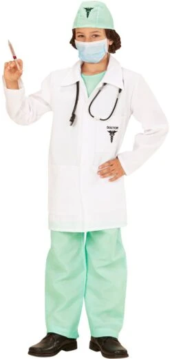 Dokter Pakje Kind -Halloween-Kostuums dokter pakje kind 1