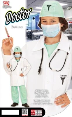 Dokter Pakje Kind -Halloween-Kostuums dokter pakje kind 2