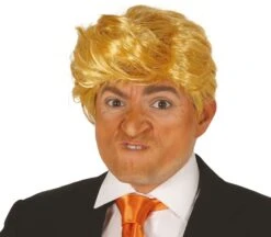 Donald Trump Blonde Pruik