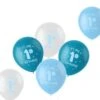 Eerste Verjaardag Ballonnen Blauw 6 Stuks -Halloween-Kostuums eerste verjaardag ballonnen blauw 6 stuks 0
