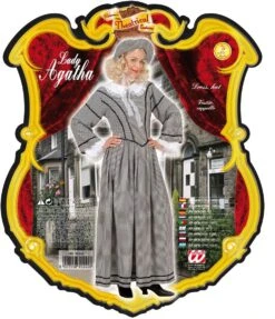 Engelse Jurk Met Hoed -Halloween-Kostuums engelse jurk met hoed 1