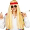 Extra Lang Hippie Haar Krullen -Halloween-Kostuums extra lang hippie haar krullen 0