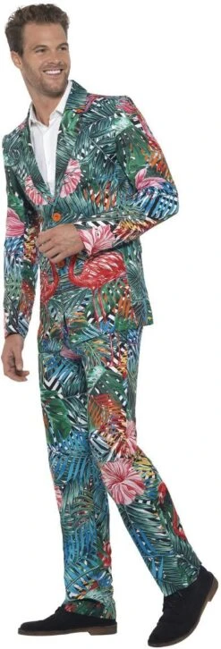 Feest Maatpak Flamingo Hawaii -Halloween-Kostuums feest maatpak flamingo hawaii 3