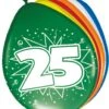 Feestelijke Verjaardag Ballonnen 25 Jaar