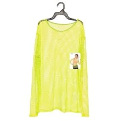 Festival Visnet Topje Neon Geel -Halloween-Kostuums festival visnet topje neon geel 1