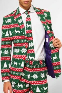 Festive Green Opposuits Pak 12 Festive Green Opposuits Pak -Halloween-Kostuums festive green opposuits pak 2