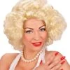 Filmster Pruik Blond -Halloween-Kostuums filmster pruik blond 0
