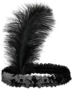 Flapper Hoofdband -Halloween-Kostuums flapper hoofdband 2